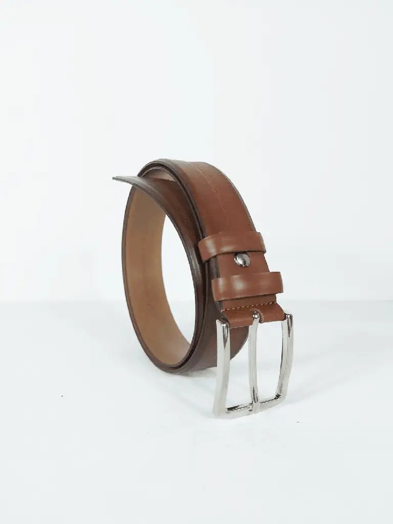 Bruine pak riem