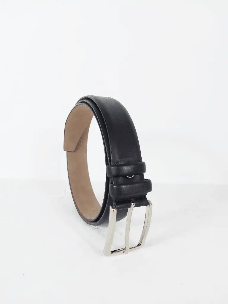 Zwart heren riem