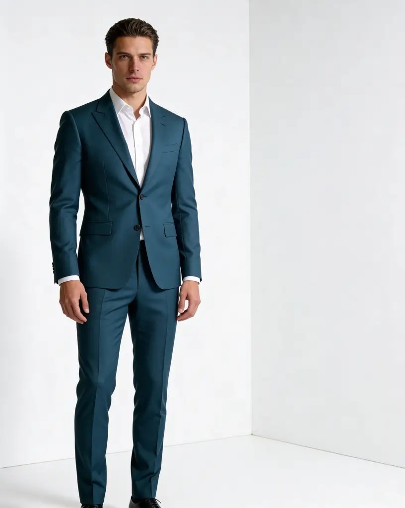 V2528 Stormy Blue Suit