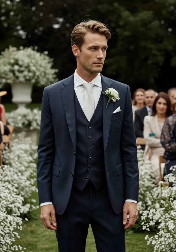 V2542 Navy Suit